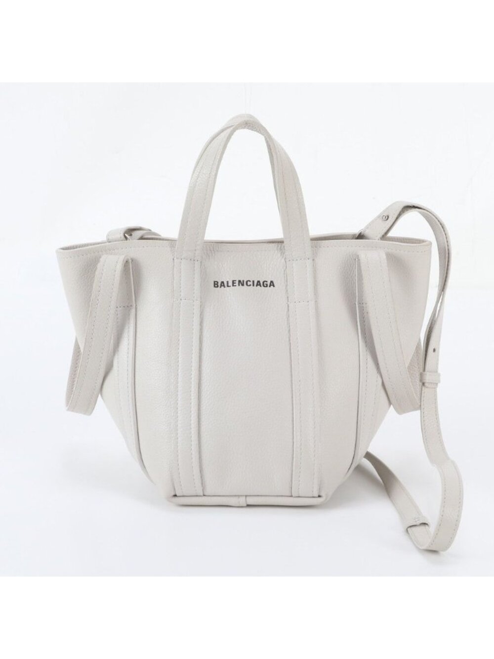 Balenciaga Everyday North South Leather 2-Way Shoulder Bag Crossbody Hand